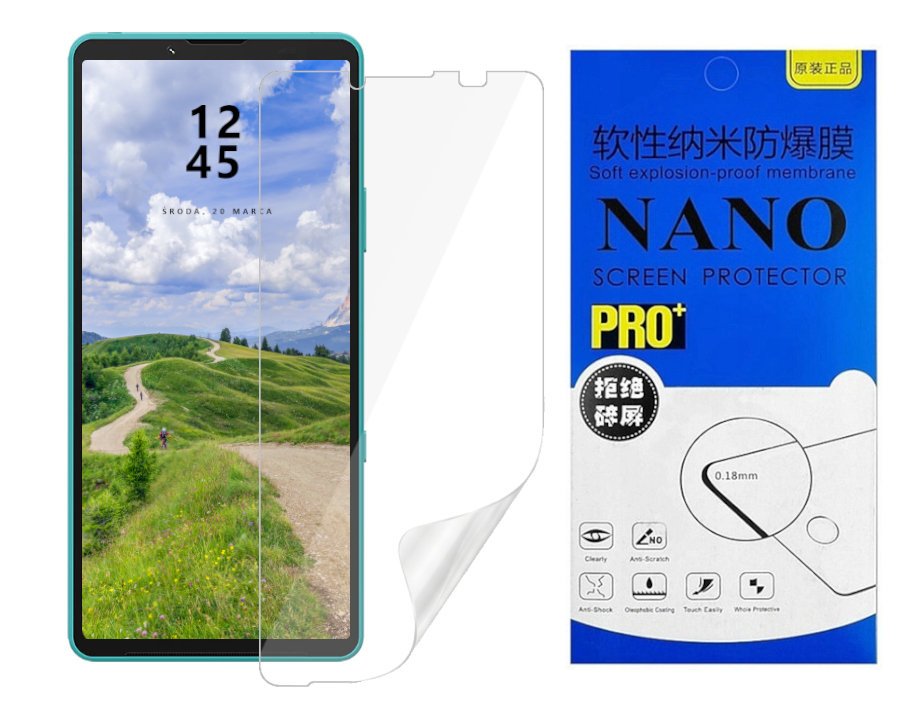 Folia HYDROŻELOWA FLEX NA CAŁY EKRAN TELEFONU do Sony Xperia 10 VII