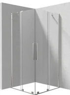 Kabiny prysznicowe - Deante Kabina Prysznicowa Prizma 80X80 Kwadratowa Chrom Transparentne Kpn0P08P08 - miniaturka - grafika 1