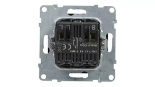 SUNO Ściemniacz obrotowy dla lamp LED z opcją ściemniania 5-75W czarny 721479 - Akcesoria do oświetlenia - miniaturka - grafika 1