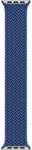 Oryginalny Pasek Apple Braided Solo Loop Abyss Blue 45mm rozmiar 9 - Akcesoria do smartwatchy - miniaturka - grafika 1