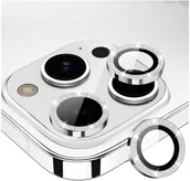 Akcesoria fotograficzne - Szkło ochronne na aparat do iPhone 15 Pro/Pro Max, białe - miniaturka - grafika 1