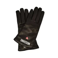 Rękawiczki - Moschino Skórzane rękawiczki z dodatkiem wełny - miniaturka - grafika 1