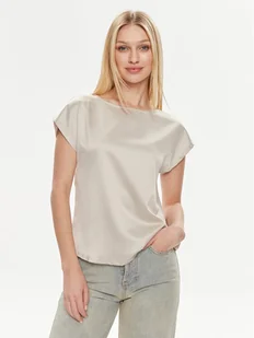 Vero Moda Bluzka Merle 10305151 Écru Regular Fit - Bluzki damskie - miniaturka - grafika 1