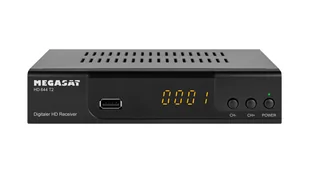 Megasat 0201145 set-top box (dekoder STB) Terrestrial Full HD Czarny - Tunery DVB-T - miniaturka - grafika 1