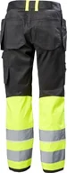 Odzież robocza - Helly Hansen Pants Construction UC-ME, yellow C50 - miniaturka - grafika 1