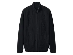 esmara Men Sweter męski z grubej dzianiny (Czarny, S (44/46)) - Swetry męskie esmara Men Sweter męski z grubej dzianiny (Czarny, S (44/46)) - Swetry męskie - miniaturka - grafika 1