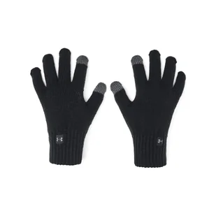 Damskie rękawiczki zimowe Under Armour UA Halftime Gloves - czarne - UNDER ARMOUR - Rękawiczki - miniaturka - grafika 1