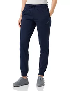 Diadora L.Pants Cuff Core, Classic Navy, XS Kobiety, Klasyczna marynarka wojenna, XS - Spodnie rowerowe - miniaturka - grafika 1