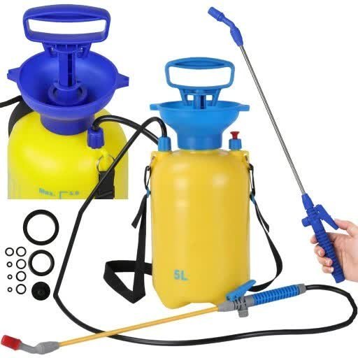 OPRYSKIWACZ RĘCZNY CIŚNIENIOWY LEWER LANCA DŁUGA DO OGRODU 98 CM 5L