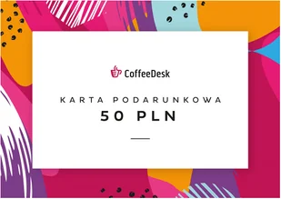 Karta podarunkowa Coffeedesk 50 PLN - Vouchery - miniaturka - grafika 1