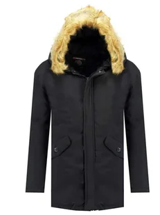 Geographical Norway Parka "Bagway" w kolorze granatowym - Kurtki męskie - miniaturka - grafika 1