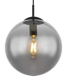 Globo Joel 1582S lampa wisząca zwis 1x60W E27 dymiona/czarna - Lampy sufitowe - miniaturka - grafika 1