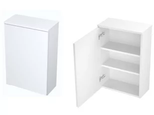 Szafka Nad Pralkę ETHOS - ETH SL 45 D L MAT - Szafki łazienkowe - miniaturka - grafika 1