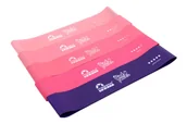 Gumy, taśmy, ekspandery - Zestaw 5 Gum Do Ćwiczeń Mini Band Pink Power - miniaturka - grafika 1