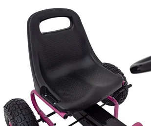 Gokart Na Pedały AIR PerHour Różowy - Pojazdy elektryczne dla dzieci - miniaturka - grafika 18