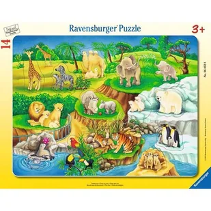 Ravensburger Wizyta w ZOO 06052 - Puzzle - miniaturka - grafika 1