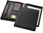 Teczki i aktówki - Portfolio aktówka KEMER Ebony A4, czarny - miniaturka - grafika 1