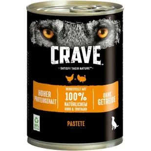 CRAVE Puszka Kurczak i indyk 24x400 g - Mokra karma dla psów - miniaturka - grafika 1