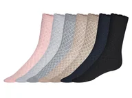 Skarpetki damskie - esmara® Skarpetki damskie, 7 par (Beżowy/szary/granatowy/czarny, 35-38) - miniaturka - grafika 1