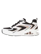Trampki damskie - Skechers Sneakersy "Tres-Air Uno" w kolorze złoto-biało-czarnym - miniaturka - grafika 1