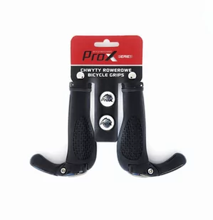 Chwyty Prox GP-40B 135mm Rogi Black - Kierownice rowerowe - miniaturka - grafika 1