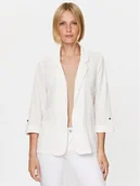 Marynarki i żakiety damskie - Vero Moda Marynarka Jesmilo 10279700 Biały Regular Fit - miniaturka - grafika 1