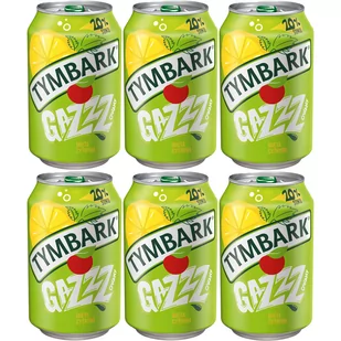 Tymbark Napój gazowany o smaku mięta cytryna 330ml x 6 sztuk - Napoje gazowane - miniaturka - grafika 1