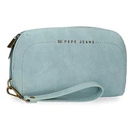 Torebki damskie - Pepe Jeans Diane Torebka Niebieski 20x11x4 cms Skóra syntetyczna, niebieski, Bolso de Mano, Torba na rękę - miniaturka - grafika 1