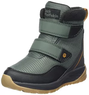 Śniegowce damskie - Jack Wolfskin Polar Bear Texapore Mid Vc K śniegowce dziecięce, uniseks, Slate Green, 29 EU - grafika 1