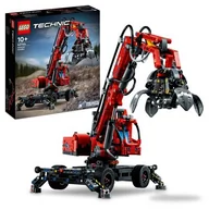 Klocki - LEGO Technic Dźwig z chwytakiem 42144 - miniaturka - grafika 1