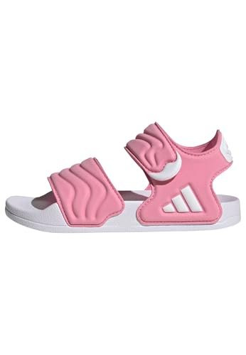 adidas Uniseks - dzieci Adilette Sandal 2 Sandals Kids Sandal, Bliss Pink/Ftwr White/Bliss Pink, 34 EU