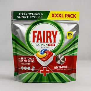 Fairy Platinum Plus tabletki do zmywarki 115 szt - Środki do zmywarek - miniaturka - grafika 1