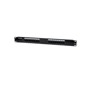 Intellinet Patch panel 1U Rack 19 Utp Cat5e 16-por - Switche - miniaturka - grafika 1