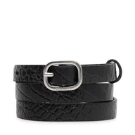 Paski - Pasek Damski Gino Rossi BLYL23006 Czarny - miniaturka - grafika 1