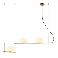 Lampy sufitowe - Lampa wisząca KERNIO PND-357783-BRO+W Italux - miniaturka - grafika 1