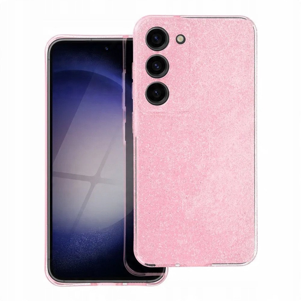 Futerał CLEAR CASE 2 mm BLINK do SAMSUNG S25 różowy