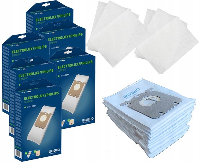 24x WORKI DO ODKURZACZA ELECTROLUX PHILIPS AEG