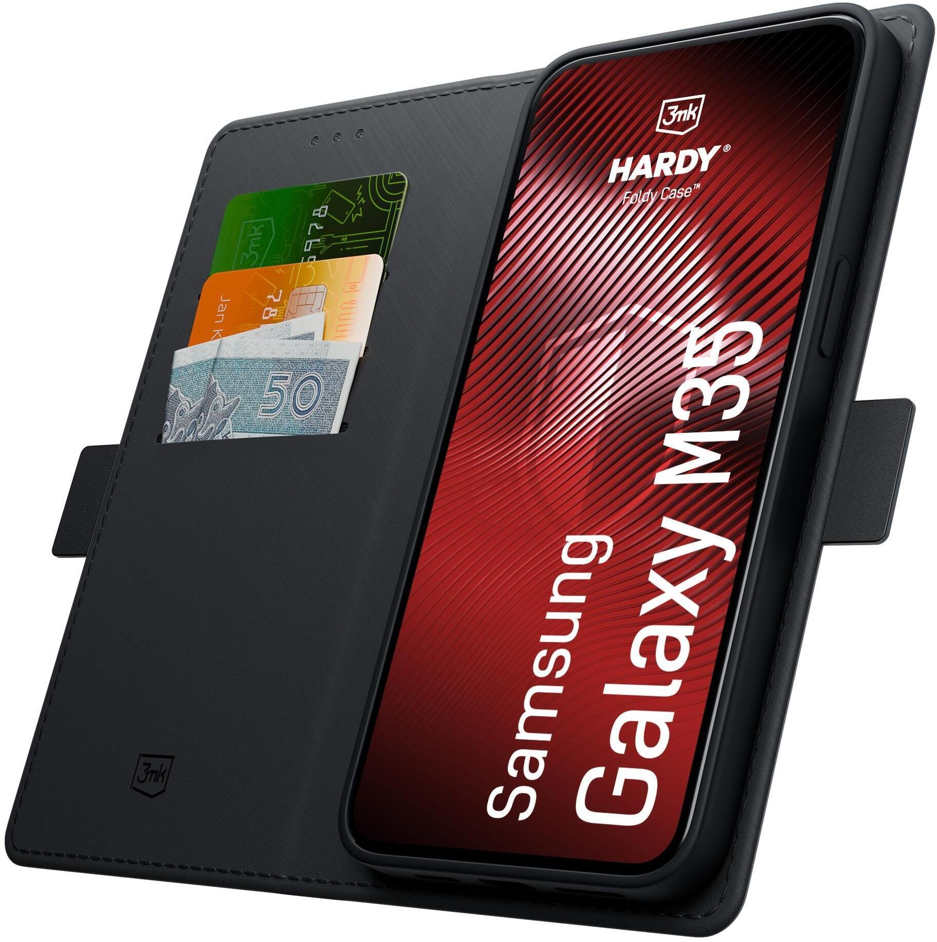 3MK Samsung Galaxy M35 - 3mk Hardy Foldy Case