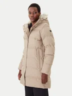 Kurtki damskie - Helly Hansen Kurtka zimowa Blossom 53624 Beżowy Regular Fit - miniaturka - grafika 1