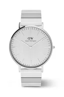 Zegarki męskie - Daniel Wellington zegarek męski kolor srebrny DW00100775 - miniaturka - grafika 1