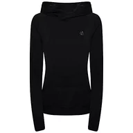 Bluzy damskie - Dare 2b Damska bluza z kapturem Agleam Hoodie czarny czarny XXL - miniaturka - grafika 1