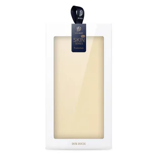 Dux Ducis Skin Pro kabura etui pokrowiec z klapką Samsung Galaxy S22+ (S22 Plus) złoty - Etui i futerały do telefonów - miniaturka - grafika 12
