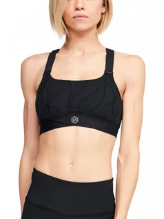 Bielizna sportowa damska - Biustonosz treningowy UNDER ARMOUR Rush Vent Mid Bra - grafika 1