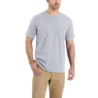 Odzież trekkingowa damska - Koszulka sportowa męska T-shirt Carhartt Heavyweight Pocket K87 - miniaturka - grafika 1
