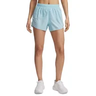 Spodenki damskie - Under Armour UA Fly by 3'' szorty - Stream/Stream/Odblaskowe - SM - miniaturka - grafika 1