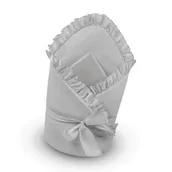 Rożki i beciki - Rożek bawełniany Pure Szary - miniaturka - grafika 1