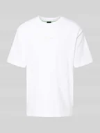 Koszulki męskie - T-shirt o kroju relaxed fit z czystej bawełny - miniaturka - grafika 1