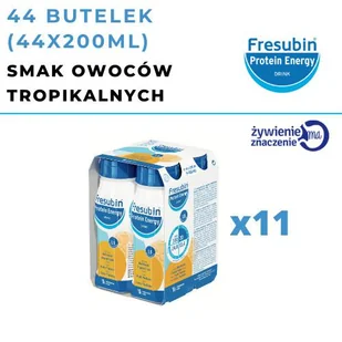 Zestaw Fresubin Protein Energy Drink Owoce tropikalne, 8x200ml - >>> DARMOWA od 99zł <<< w 24h ! - Żywienie medyczne - miniaturka - grafika 3