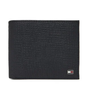 Duży Portfel Męski Tommy Hilfiger Th Flag Cc & Coin AM0AM13709 Granatowy - Portfele - miniaturka - grafika 1