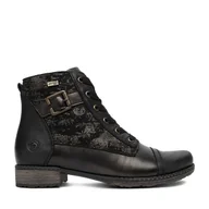 Botki damskie - Trzewiki Remonte CEO-D4381-03 Brązowy - miniaturka - grafika 1